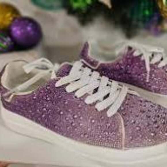 Corkys Shoes - NEW in box Corkys BeDazzle Purple Ombre sneakers